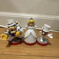 amiibo マリオ ピーチ クッパ ウェディングセット