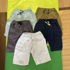ブランシェス　男の子ハーフパンツ5点セット140