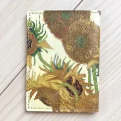 公式】ナショナルギャラリー ゴッホ ひまわり カードケース パスケース