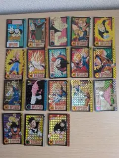 S*Y様 【当時物】ドラゴンボール カードダス キラ 17枚セット アマダ