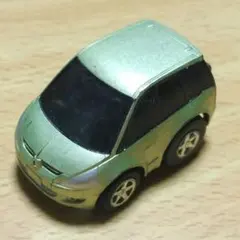 ミニカーセット 緑色ミニバンとパトカーのサムネイル