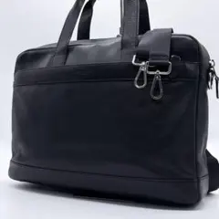 美品✨コーチ ビジネスバッグ 2way 斜め掛け A4可 レザー ハミルトン 黒