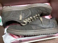 エアジョーダン1low トラヴィススコット　ダークモカ