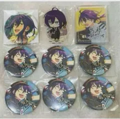 あんスタ　マヨイ　ポトレ缶6個　5周年缶バッジ　アクスタ　コロッタ