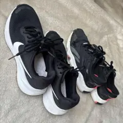 Nike ブラック ランニングシューズ