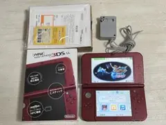 下画面IPS newニンテンドー 3DS LL メタリックレッド