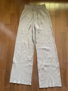 UNIQLOウォッシャブルニットリブパンツSサイズ