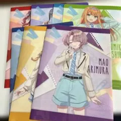 学園アイドルマスター　クリアファイル　コンプリートセット　全7種　ローソン