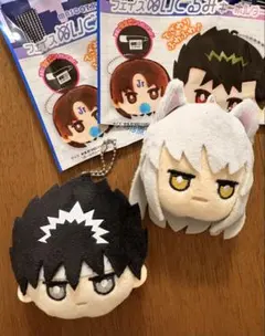幽☆遊☆白書 ダイソー フェイスぬいぐるみキーホルダー 蔵馬 - メルカリ
