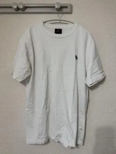 PS Paul Smith ゼブラ刺繍 Tシャツ ホワイト