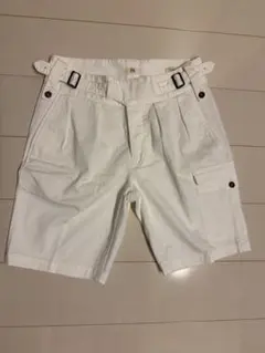 R*M様 GTA IL PANTALONE グルカ　ホワイト ショートパンツのサムネイル