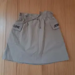 美品⭐JENNI LOVE ベージュ インナーパンツ　スカート　130