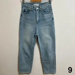 UNEMANSION ユヌマンション デニムパンツ レディース Sサイズ 韓国