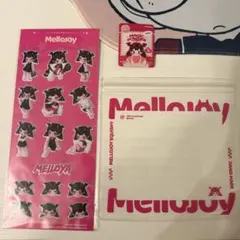 メロジョイ ポップアップ ノベルティ 特典 シール ステッカー メロイア 非売品