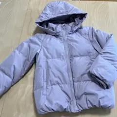 ブランシェス　プレミアムアウター　フードが外せるダウンジャケット　ピンク　双子②