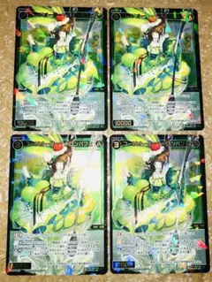 WIXOSS コードオーダー メロンパフェ SR 4枚　メル