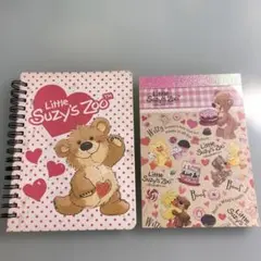 Little Suzy's Zoo ノートとメモ帳セット