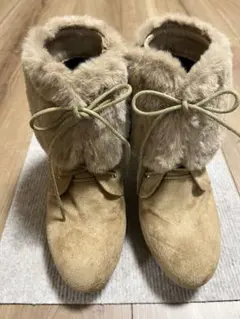 Lovetoxic購入ファー付きショートブーツ