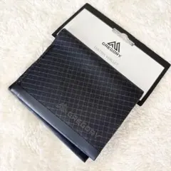 【GREGORY】グレゴリー 未使用品 折り財布 ウォレット ブラック