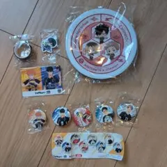 ハイキュー!! くら寿司 コラボ 缶バッジ プレート セットのサムネイル