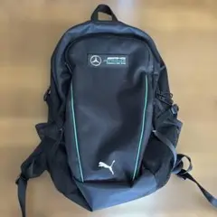 PUMA プーマ　ベンツ　リュックバック　ブラック背中肩クッション　美品