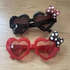 東京ディズニーリゾート ハート型サングラス 2個セット