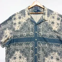 90s Polo by Ralph Lauren バンダナ ペイズリー シャツ
