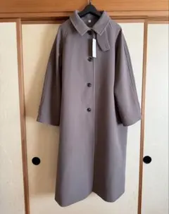 新品GU 今期 ウィメンズ3XL コージーメルトンバルマカーンコート　丈長め