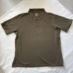 【無印良品】紳士 ポロシャツ カーキ XL