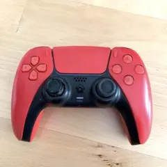 タイムセール【ジャンク品】PS4 ワイヤレスコントローラー(カラー→赤)