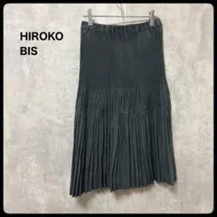 # HIROKO BIS ヒロコビス　プリーツフレアスカート　ロングスカートのサムネイル