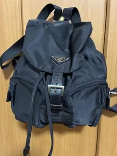 晴*子様 PRADAリュック ブラック鑑定済み 正規品です…白色タグあり