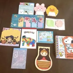 まとめ売り　メモ用紙　付箋(ポストイット)セット