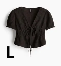 H&M タイディテール クリンクルトップスのサムネイル