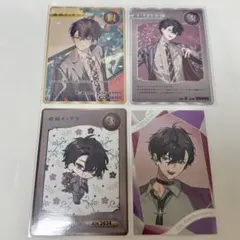にじさんじ 佐伯イッテツ チェキ カード 4枚まとめ売り