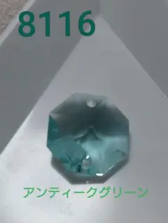 スワロフスキー 8116 アンティークグリーン 10個セット