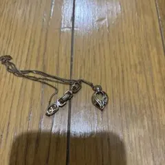 NINA RICCI ゴールドハートネックレス