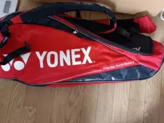 YONEX テニスラケットバッグ レッド/ブラック