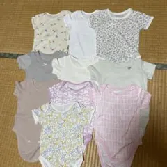 (まとめ売り)半袖ロンパース 70サイズ