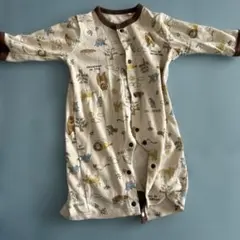 西松屋　動物柄ロンパース 60~70cm