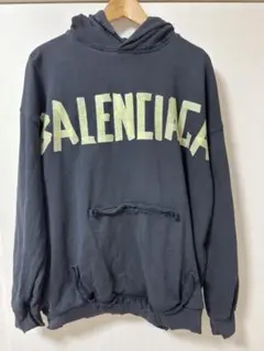 BALENCIAGA】TAPE LOGO HODIE Size Sのサムネイル