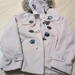 ピンク フリース ダッフルコート