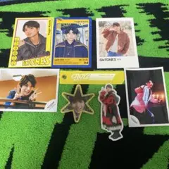 SixTONES【髙地優吾】特典　カード　シール　セット