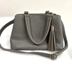 ALTROSE アルトローズ 2WAY ハンドバッグ ショルダーバッグ グレー