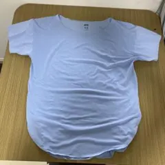 UNIQLO 水色 半袖 Tシャツ Mサイズのサムネイル