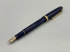 【美品】デルタ DELTA ヴィルトゥオーサ 万年筆 ブルー ［字幅：M］ 美品】デルタ DELTA ヴィルトゥオーサ 万年筆 ブルー ［字幅：M