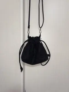 【LOWRYSFARM】巾着型ショルダーバッグ