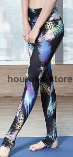 多色デザイン ヨガパンツＳ