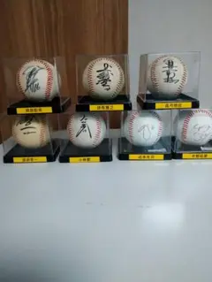 阪神有名選手7名サインボール