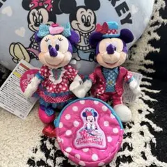 パルパルーザミニー　ミニー　ミッキー　ぬいば　カプセルトイ　3点セット